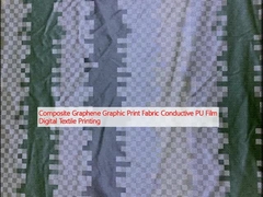 Composite Graphene Graphic Print Fabric Conductive PU Film Digital Textile Printing